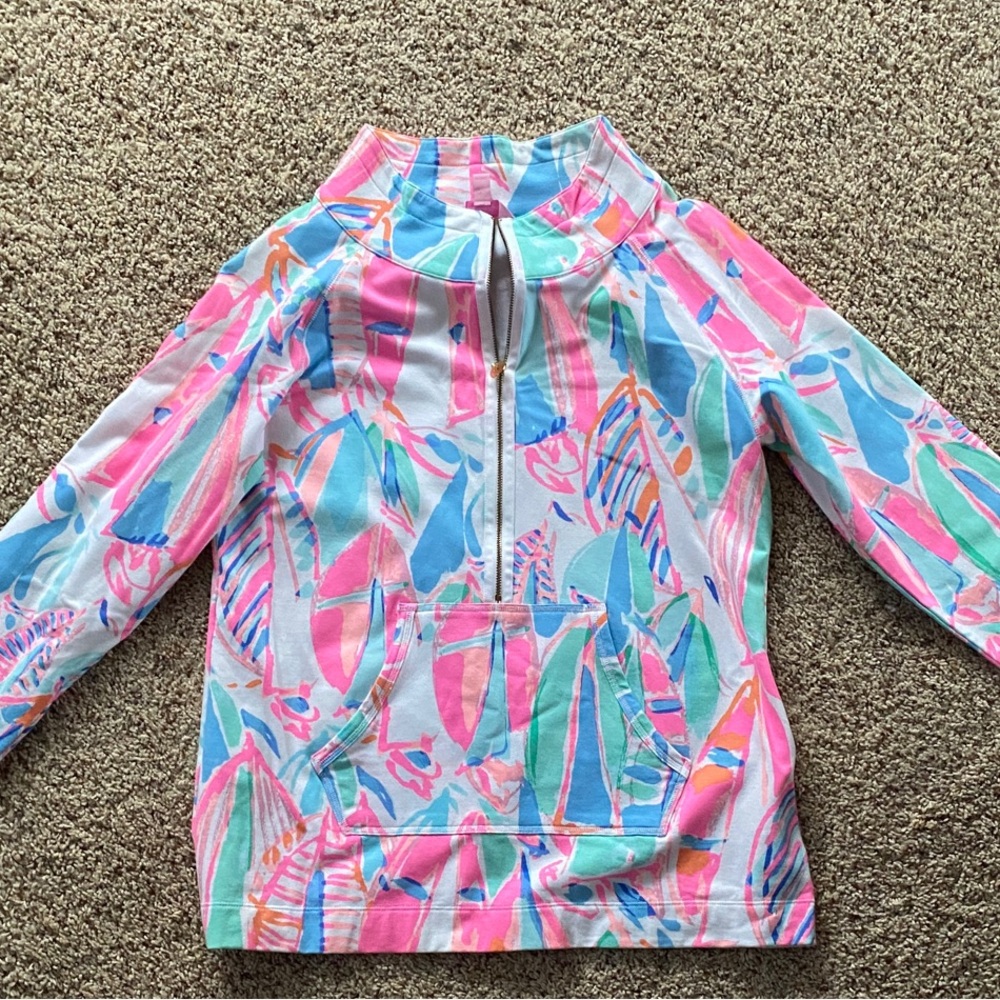 Lilly Pulitzer Popover in Out to Sea, Sz. L.  Brand new without tags